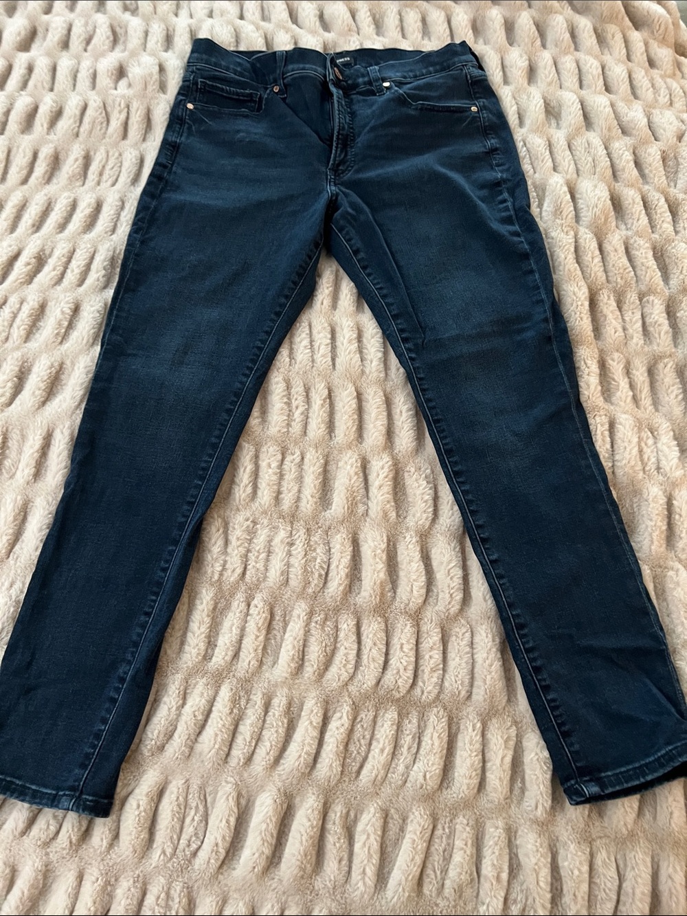 Express Women's Navy Skinny Jeans